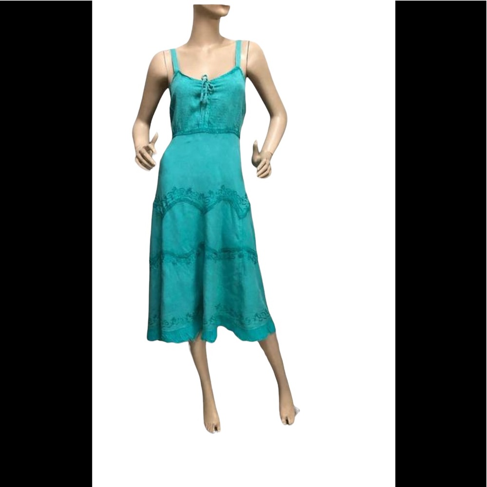 Sundress by Lapogee.  Onesize.  BL/RD12.  3019L
